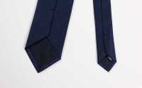 HVN-28 VANNERS Dot Denim-like Silk Tie Dark Navy Blue[Formal Accessories] Yamamoto(EXCY) Sub Photo