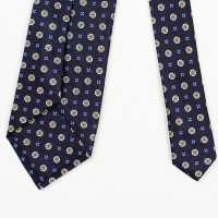 HVN-34 VANNERS Textile Used Tie Small Pattern Navy Blue[Formal Accessories] Yamamoto(EXCY) Sub Photo