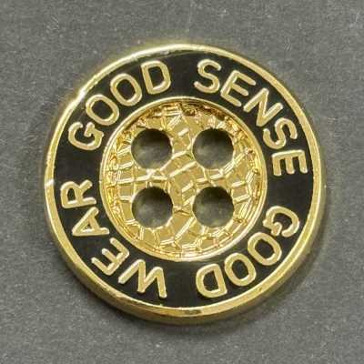 M11 Made In Japan Metal Buttons For Suits And Jackets, Gold