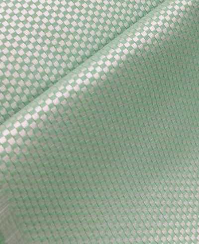 P-29 Yamanashi Fujiyoshida Check Pattern Formal Fabric [Outlet]