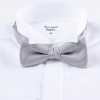 RBF-8007-24 Casual Bow Tie, Herringbone Pattern, Gray