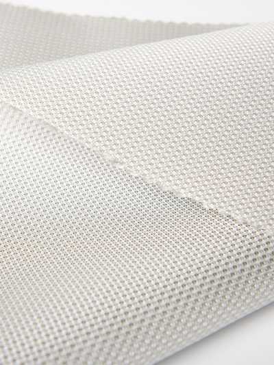 S-301 Yamanashi Fujiyoshida Fine Piqué Formal Fabric Silver