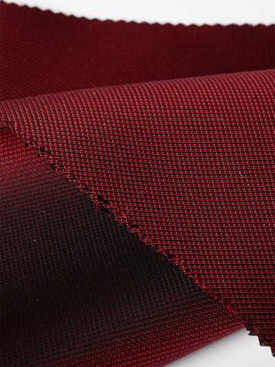 S-302 Yamanashi Fujiyoshida Fine Piqué Pattern Formal Fabric, Wine Red