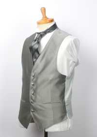 V-01 Formal Vest Light Gray Polyester[Formal Accessories] Yamamoto(EXCY) Sub Photo