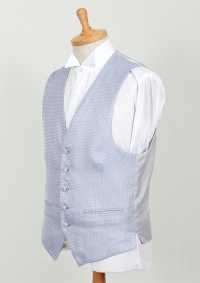 V-27 Formal Vest Made In Japan Micro Check Sky Blue[Formal Accessories] Yamamoto(EXCY) Sub Photo