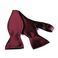 VANNERS VMT-02 VANNERS Textile Used Hand-knot Bow Tie Wine Satin[Formal Accessories] Yamamoto(EXCY) Sub Photo