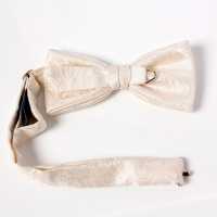 VBF-40 VANNERS Textile Used Bow Tie Paisley Pattern Champagne White[Formal Accessories] Yamamoto(EXCY) Sub Photo