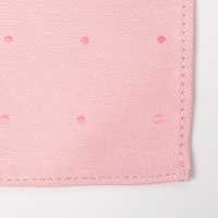VCF-33 VANNERS Textile Used Pocket Square Dot Pattern Denim-like Jacquard Pink[Formal Accessories] Yamamoto(EXCY) Sub Photo