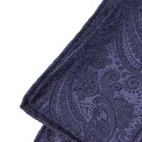 VCF-37 VANNERS Textile Used Pocket Square Paisley Pattern Navy Blue[Formal Accessories] Yamamoto(EXCY) Sub Photo