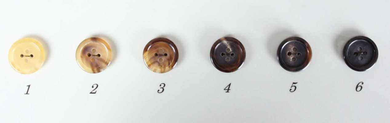 モルツ Genuine Buffalo Horn Buttons For Suits And Jackets
