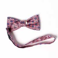 VBF-36 VANNERS Textile Used Bow Tie Small Pattern Pink[Formal Accessories] Yamamoto(EXCY) Sub Photo