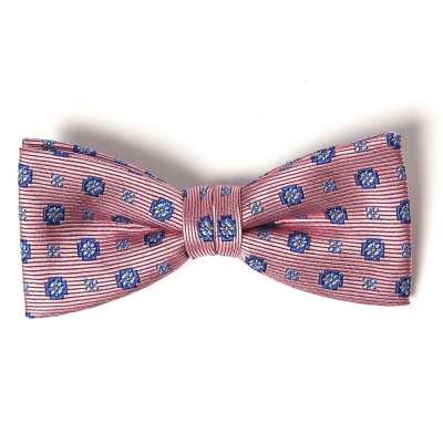 VBF-36 Bow Tie Made With VANNERS Fabric, Komon Pattern, Pink