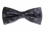 PBF-1 Camouflage-pattern Navy Blue Bow Tie Made With Pentagono Fabric