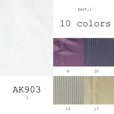 AK903 Japanese-Made Striped Bemberg Polyester Blended Lining