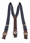 PSR-3 Suspenders Made With Pentagono Fabric, Dark Navy Blue