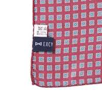 PCF-2 Pocket Pocket Square Italy Print Silk Small Pattern Navy Blue / Wine Red[Formal Accessories] Yamamoto(EXCY) Sub Photo