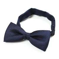 VBF-48 VANNERS Silk Bow Tie Herringbone Navy Blue[Formal Accessories] Yamamoto(EXCY) Sub Photo