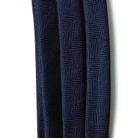 VAS-48 VANNERS Silk Ascot Tie Herringbone Navy Blue[Formal Accessories] Yamamoto(EXCY) Sub Photo