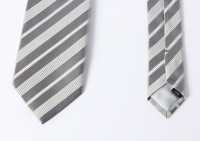 HVN-52 VANNERS Silk Handmade Tie Stripe Silver[Formal Accessories] Yamamoto(EXCY) Sub Photo