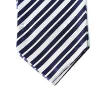 VAS-51 VANNERS Silk Ascot Tie Stripe Navy Blue[Formal Accessories] Yamamoto(EXCY) Sub Photo