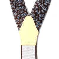 VSR-57 VANNERS Silk Suspenders Paisley Brown[Formal Accessories] Yamamoto(EXCY) Sub Photo