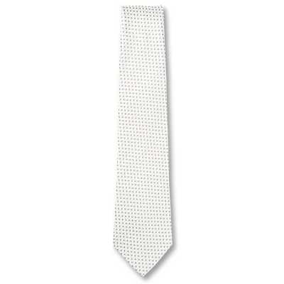 NE-902 Made In Japan Formal Necktie, Dot, Off-White