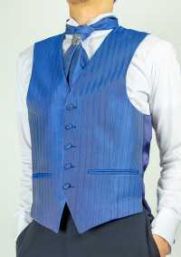 VANNERS-V-49 VANNERS Formal Vest Herringbone Blue[Formal Accessories] Yamamoto(EXCY) Sub Photo