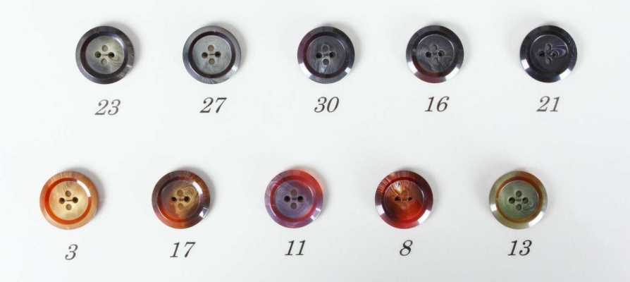 667 Italian-made Polyester Button For Suits And Jackets
