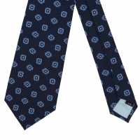 HVN-58 VANNERS Silk Wool Handmade Tie Komon Navy Blue[Formal Accessories] Yamamoto(EXCY) Sub Photo
