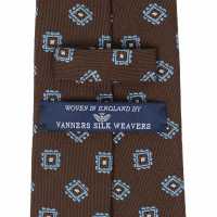 HVN-59 VANNERS Silk Wool Handmade Tie Komon Brown[Formal Accessories] Yamamoto(EXCY) Sub Photo
