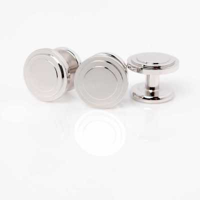 CU925-3G-S EXCY LEGEND Pure Silver Stud Button Staya