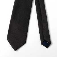 PNE-6 Made In Japan Italian Silk Wool Solid Necktie Handmade Navy Brown[Formal Accessories] Yamamoto(EXCY) Sub Photo