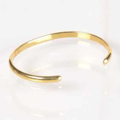 CO-B01-GD CODIS MAYA (Codis Maya) Oval Bracelet Gold