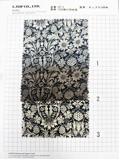 LP-1 Mortimer Mortimer Cupro Liberty Print Lining