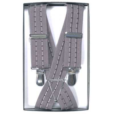 SR-2006 Japanese X-shaped Brace Clip 4-point Suspenders Gray[Formal Accessories] Yamamoto(EXCY) Sub Photo