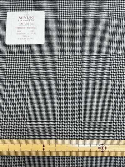3ML0134 MIYUKI Standard Collection ETERNALS (Eternals) Medium Gray Glen Check