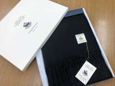 638 Baby Cashmere Muffler -FUKAKI-