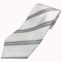NE-404 Nishijin Woven White Stripe Necktie[Formal Accessories] Yamamoto(EXCY) Sub Photo