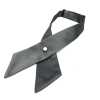 CT-508 Cross Tie, Silk Facing, Gray