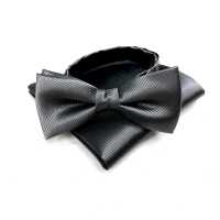 BFC-190 Bow Tie Pocket Pocket Square Set Made In Japan Silk Textile[Formal Accessories] Yamamoto(EXCY) Sub Photo