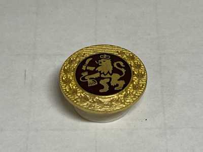 M18 Made In Japan Metal Button For Suits And Jackets, Gold