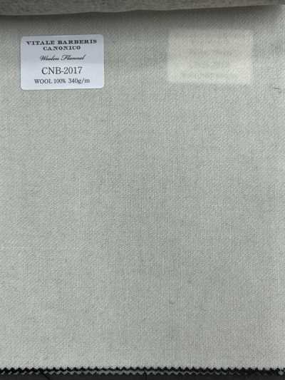 CNB2017 CANONICO Standard WOOLEN FLANNEL Light Beige Solid