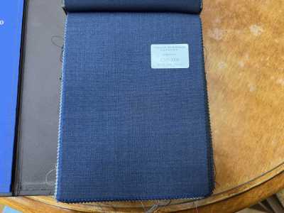 CNB3004 CANONICO Standard Super120's Blue Gray Plain