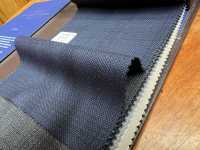 14CN-1535 CANONICO MESH SUITING Navy Windowpane[Textile] CANONICO Sub Photo