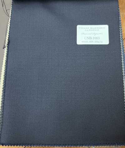 CNB1003 CANONICO Standard Super110's PERENNIAL Solid Dark Navy