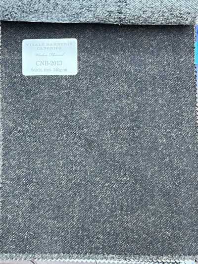 CNB2013 CANONICO (Canonico) Standard Woolen Flannel, Dark Brown, Plain