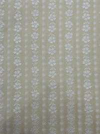 AI-6 Silk Jacquard Floral Pattern Beige [outlet][Textile] Yamamoto(EXCY) Sub Photo