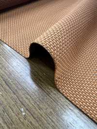 AI-10 Silk Jacquard Moss Stitch Pattern Brown [outlet][Textile] Yamamoto(EXCY) Sub Photo