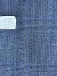 14CN1553 CANONICO 21μ RUSTIC TROPICAL Glen Check Blue[Textile] CANONICO Sub Photo