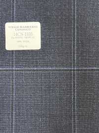 14CN1555 CANONICO 21μ RUSTIC TROPICAL Windowpane Dark Blue[Textile] CANONICO Sub Photo